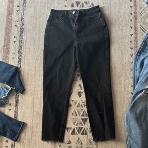 Hollister Black Ankle Jeans